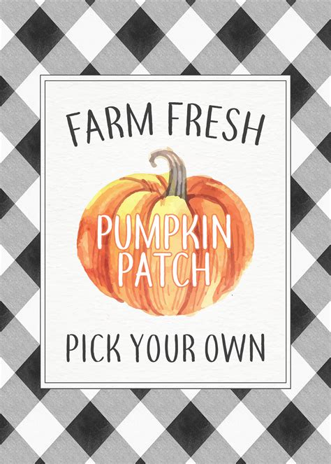 Pumpkin Patch Printables