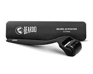 Beardo Beard Activator Derma Roller for Men, 540-0.5mm Chromium needles ...