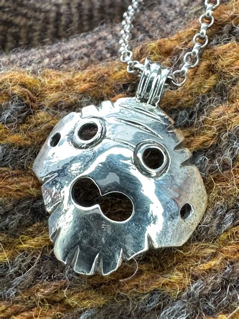 Anglo Saxon face pendant – Caledonian Forge