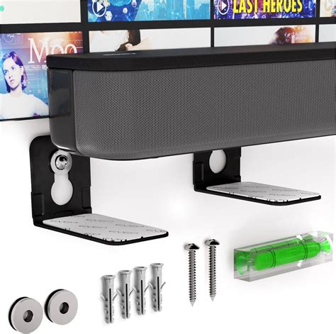Amazon.com: EVEO Universal Soundbar Mount - Sound Bar Mounts Under TV ...