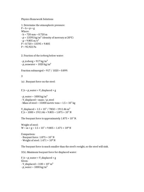 Image result for Physics Homework Solutions
