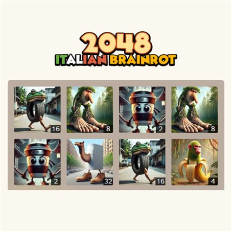 2048 Italian Brainrot
