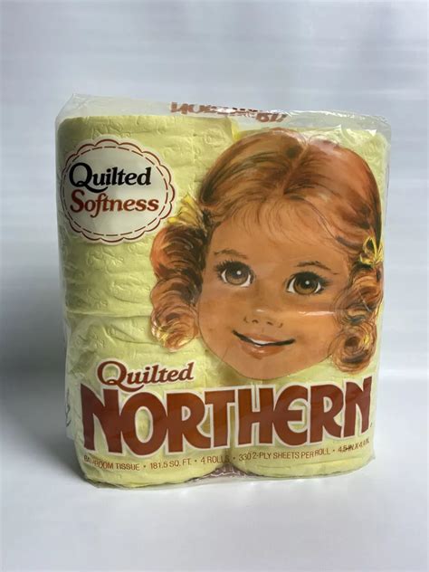 New Old Stock Sealed Package 1986 Vintage Toilet Paper Rolls Quilted ...