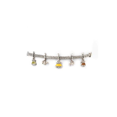 Shaya By Caratlane Kolshi Bracelet In Oxidised 925 Silver For Women ...