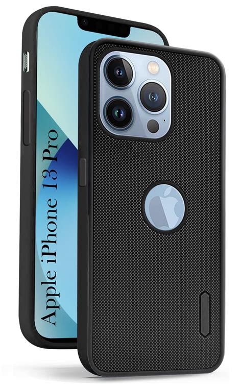For Apple iPhone 13 Pro Back Cover Case (Textured Grip Design | Camera ...