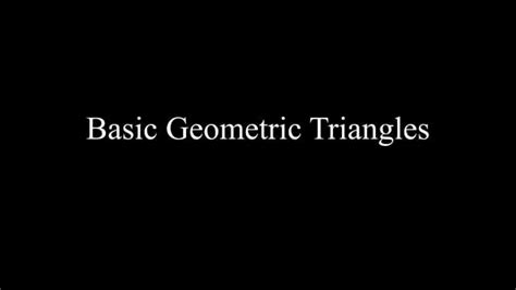Image result for Basic Triangles