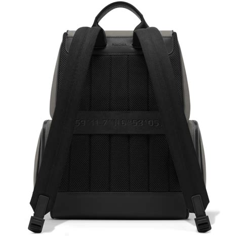 Rimowa Backpacks Delhi India - Grey Never Still - Nylon Flap Large