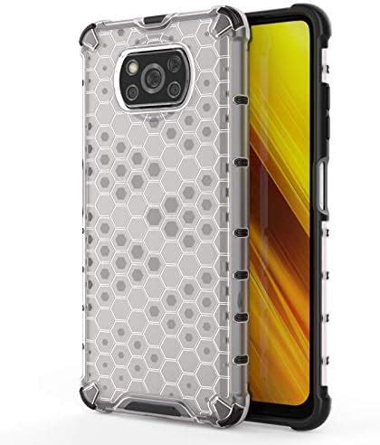 Glasgow Back Case Cover Compatible with Poco X3 Pro (Honeycomb Pattern ...