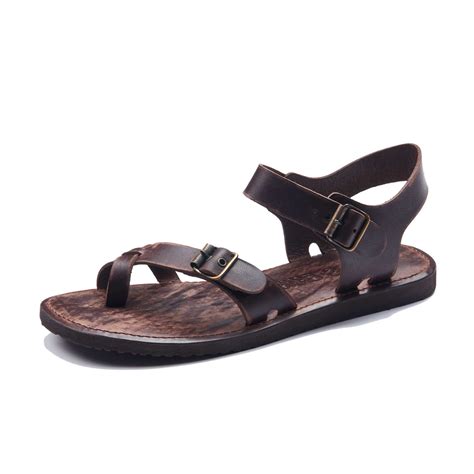 Redhead Men's Leather Sandals at Robbin Wood blog