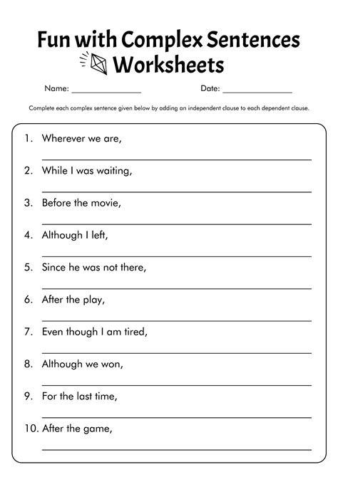 17 Best Images of Simple Sentence Worksheets 6th Grade - 7th Grade ...