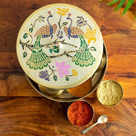 Wooden Spice Boxes - Up to 30% Off At Latest Masala Box Online ...