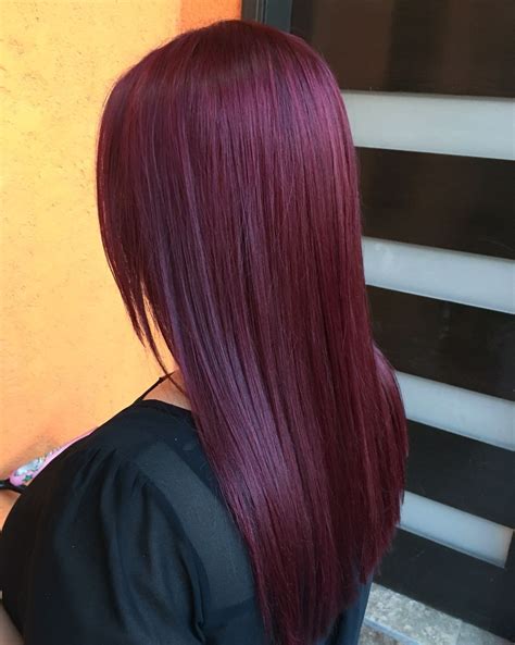plum purple hair - waypointhairstyles