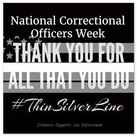 Delmarva Supports Law Enforcement: National Correctional Officers Week ...