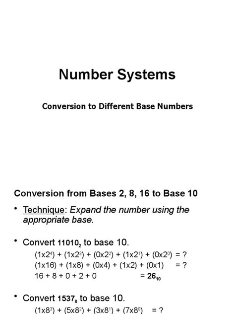 Conversion Between Number Systems 的图像结果