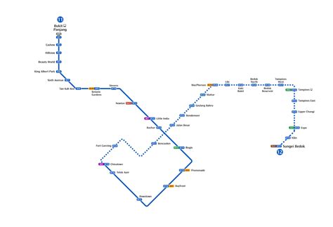 Ride the entire Downtown MRT Line for free on Oct. 21 & 22, 2017 as remaining 16 stations open ...