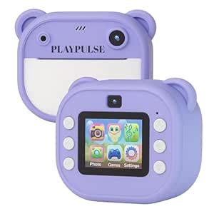Playpulse® 1 Year Warranty Kids Instant Print Digital Camera 12MP Photo ...