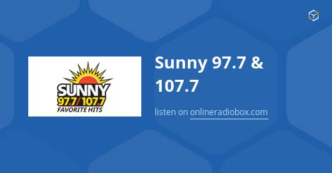 Sunny 97.7 FM Listen Live - Beaverton, United States | Online Radio Box