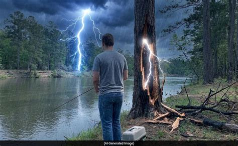 US teen survives lightning strike that blew up tree, family calls it ...