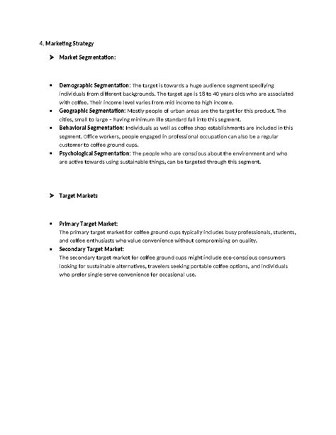 Marketing Strategy Assignment Examples 的图像结果