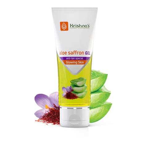 Aloe Saffron Gel – Krishna's Herbal & Ayurveda