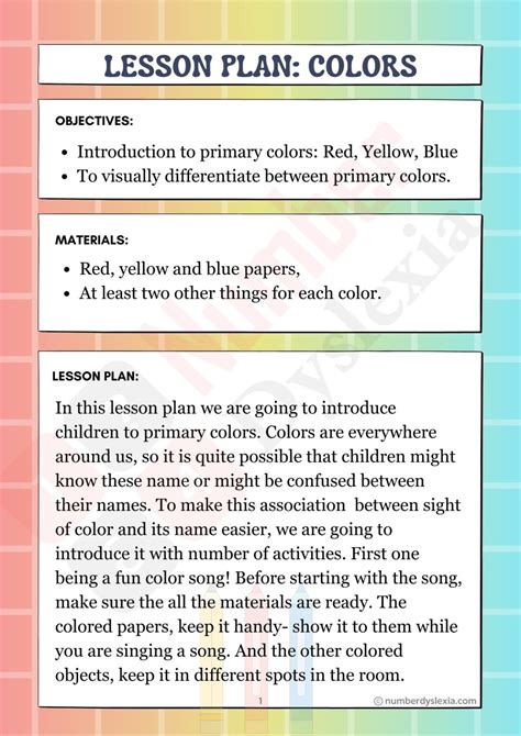 Colors Lesson 的图像结果