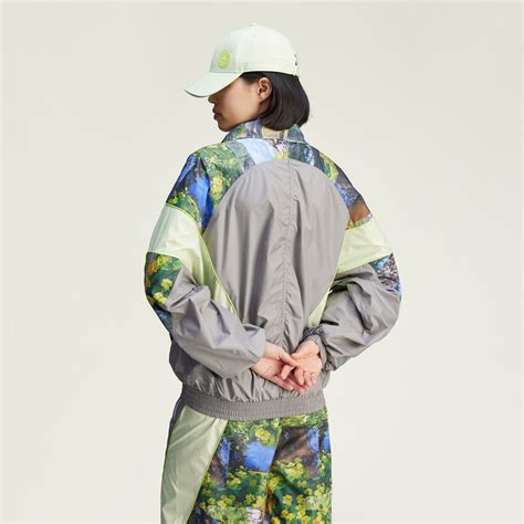CLOTHING - adidas by Stella McCartney Earth Collage Woven Track Jacket ...