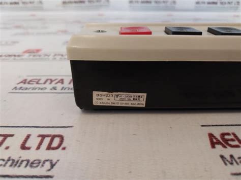 Kasuga Bsh223 Operational Push Button Switch Panel – Aeliya Marine Tech
