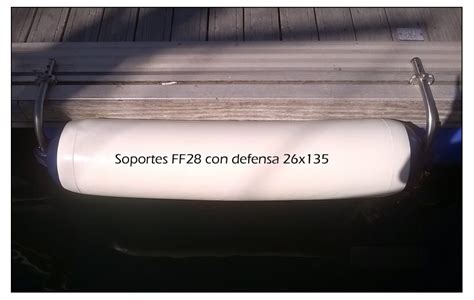 Soportes para fijar la Defensa en pantalán en Proa/Popa-(tubo Ø:28 ...