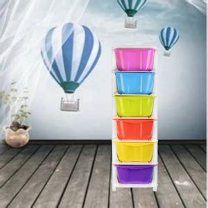 HUMBLE KART 6 Layer Multi Purpose Modular Drawer PP Collapsible ...