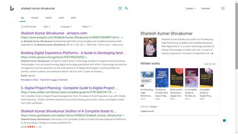 Google Knowledge Graph – Dr Shailesh Shivakumar