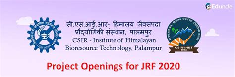 Apply Now !! For the Post of Project Assistants Invited by CSIR-IHBT