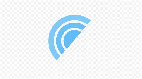 Blue half-circle logo png | Klipartz