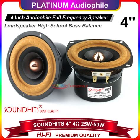 Jual Speaker Full range 4 Inch 4 ohm 50W Hifi Speker 4" Fullrange ...