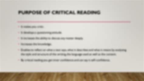Image result for Critical Reading Definition
