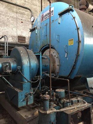 1998 Superior Boiler 600 HP Oil 150 PSI Steam Boiler / Firetube Boiler ...