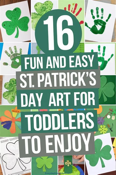 16 fun and easy st patrick s day art for toddlers to enjoy – Artofit