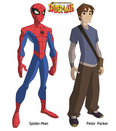 I've redrawn Spectacular Spider-Man cartoons Spider-Man / Peter Parker ...