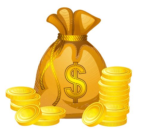 Money bag Coin Clip art - Transparent Money Cliparts png download ...