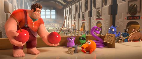 Wreck-It-Ralph Photos Featuring Q*bert, Coily, and Slick