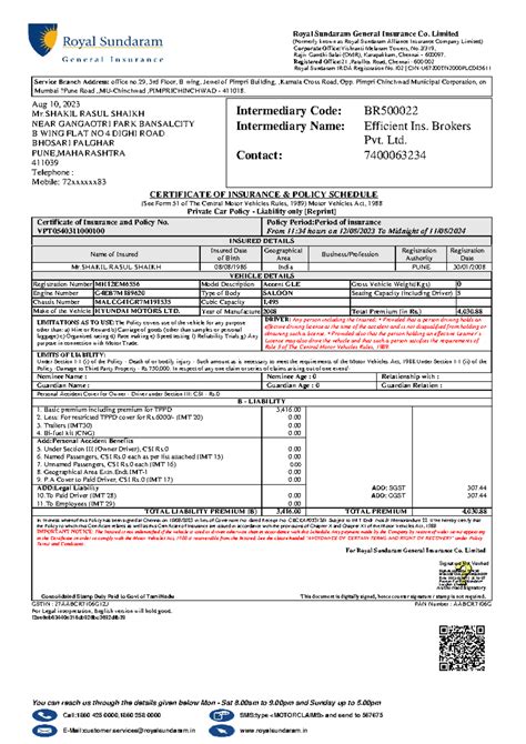 E71da8f6 18c0 440a a61f 1dc2757e44e3 - Royal Sundaram General Insurance ...