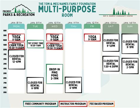Roy H. Murphy Community Center - City of Fircrest