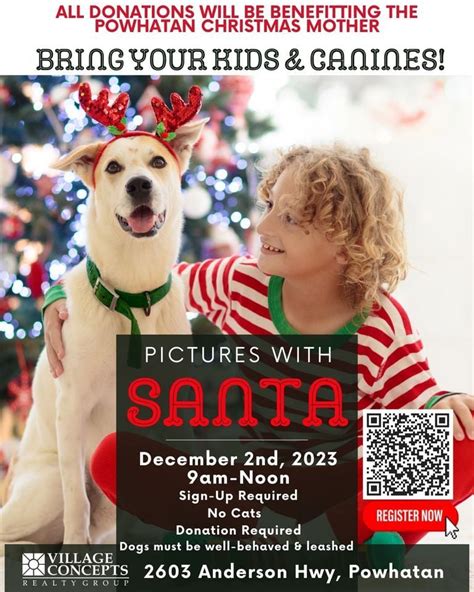 Kids & Canines Pictures with Santa , Village Concepts Realty Group ...