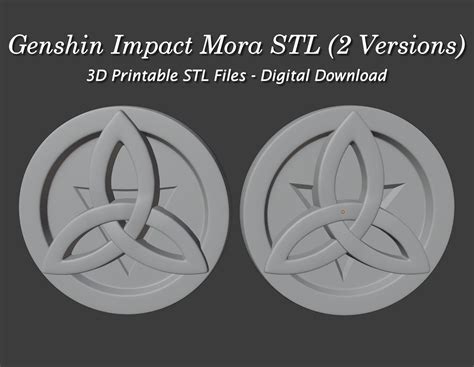 Buy Mora From Genshin Impact 2 Versions Stl-file for 3D Printing Online ...