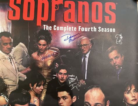 "Sopranos" Cast Autographed Poster - YourPremierMemorabilia