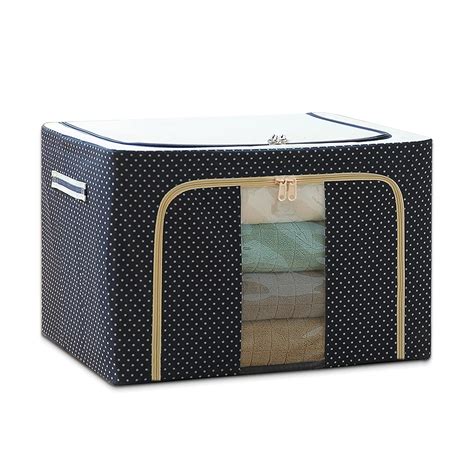 NAITIK CREATION 66 LTR Living Storage Boxes for Cloth | Oxford Foldable ...