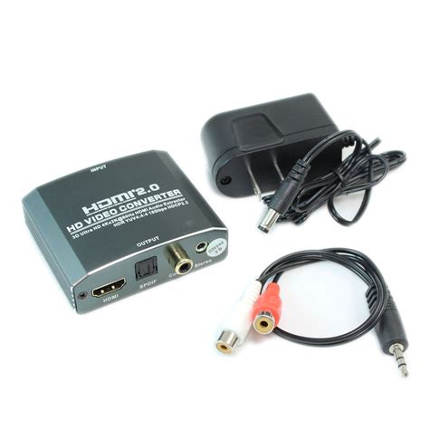 HDMI 4K@60 Pass-thru Audio Extractor - Monkey Wrench Productions