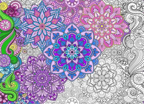 Fairooth Mandala Coloring Posters DIY Giant Coloring Posters India | Ubuy