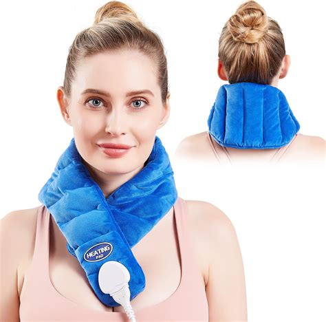 Amazon.com: JOBYNA Neck Heating Pad, Hands-Free Electric Heated Neck ...