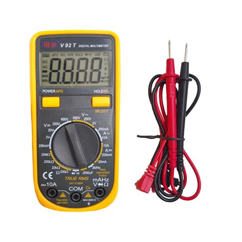 VAR TECH V92T True RMS 600V AC/DC 10A AC/DC Digital Multimeter – TOMSON ...