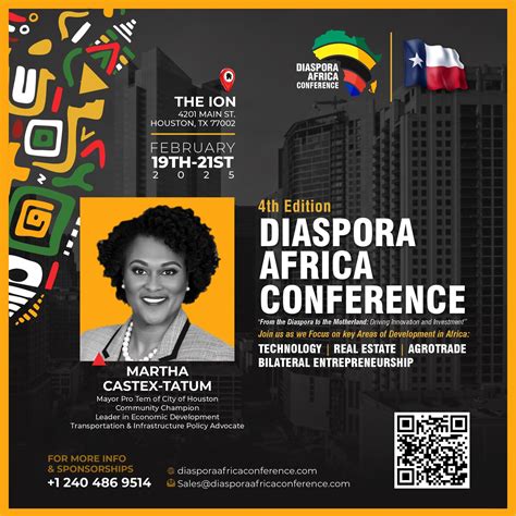 Diaspora Africa Conference | Exciting News! We are thrilled to announce ...